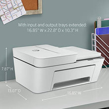 Load image into Gallery viewer, HP DeskJet Plus 4155 Wireless All-in-One Printer, Mobile Print, Scan &amp; Copy, HP Instant Ink Ready, Auto Document Feeder, Works with Alexa (3XV13A)
