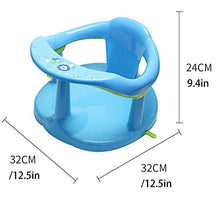Load image into Gallery viewer, CAM2 Baby Bath Seat Non-Slip Infants Bath tub Chair with Suction Cups for Stability, Newborn Gift, 6-18 Months
