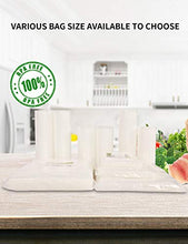 Load image into Gallery viewer, Vacuum Sealer Bags Heavy Duty, 11x 50 Vacuum Sealer Bags (2 packs) 100 ft Roll Vacuum Sealer Bags, Food Vacuum Sealer Bags, Meat Vacuum Sealer Bags, Fit nutrichef, foodsaver, jzbrain oliso weston Vacuum Sealer Bags, BPA Free Sous Vide, Best Deal!
