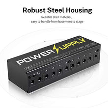Load image into Gallery viewer, Donner DP-1 Guitar Power Supply 10 Isolated DC Output for 9V/12V/18V Effect Pedal
