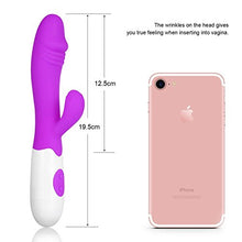 Load image into Gallery viewer, Portable 30-Speed Vibrating Silicone Waterproof G~Spôt Vîb~rá~törs Dual Vibration Home Personal Fitness Massage

