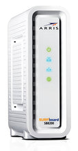 Load image into Gallery viewer, ARRIS SURFboard SB8200 DOCSIS 3.1 Gigabit Cable Modem | Approved for Cox, Xfinity, Spectrum &amp; others | White , Max Internet Speed Plan 1000 Mbps
