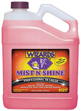 Load image into Gallery viewer, Wizards Mist-N-Shine Detailer_ High Gloss Car Detailing, Surface Cleaner Spray (1 Gallon)
