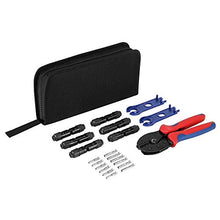 Load image into Gallery viewer, BougeRV Solar Accessories Kit with Solar Connectors Crimper Tool Kit and Solar Connector Y Branch Parallel Cable and 20 FEET 10AWG Solar Extension Cable with One Pair of Connector in Extra
