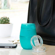 Load image into Gallery viewer, Host Freeze Stemless Double Wall Insulated Freezer Chilling Tumbler with Gel, Glasses for Red and White Wine, 8.5 oz, Translucent Green
