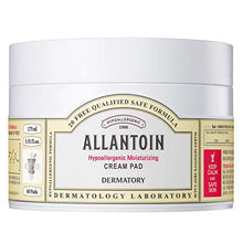 Load image into Gallery viewer, Dermatory Allantoin Hypoallergenic Moisturizing Cream Pad for Dry and Sensitive Skin | Soothing, Hypoallergenic Tested, Dermatologist Tested, 20 Toxic-Free Formula, Fragrance-Free (60 Pads)
