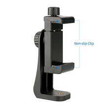 Load image into Gallery viewer, Ulanzi Cell Phone Tripod Adapter - Universal Phone Tripod Mount Attachment for Any Size Smartphone - Includes Bonus Wireless Shutter Remote for iPhone Samsung Huawei Xiaomi
