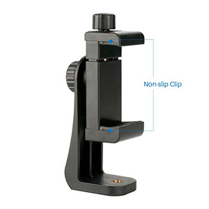 Ulanzi Cell Phone Tripod Adapter - Universal Phone Tripod Mount Attachment for Any Size Smartphone - Includes Bonus Wireless Shutter Remote for iPhone Samsung Huawei Xiaomi