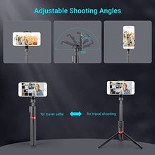 Load image into Gallery viewer, simorr Portable Selfie Stick Tripod with Bluetooth 3375+SmallRig Cold Shoe Mount Adapter (2pcs Pack) with 1/4&quot;-20 Thread for Camera Cage Flash LED Moniter - 2060
