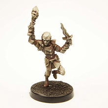 Load image into Gallery viewer, Stonehaven Elf Sorcerer Miniature Figure (for 28mm Scale Table Top War Games) - Made in USA
