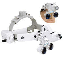 Load image into Gallery viewer, CARESHINE Dental Binocular Loupes Glasses Headband Magnifier with LED Light 3.5X-420 Optical(Ship from USA!)
