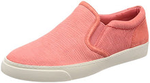 Load image into Gallery viewer, Clarks Women's Glove Puppet Loafers, Orange Coral Nubuck, 4.5 UK
