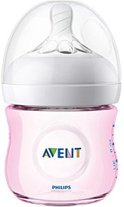 Philips Avent Natural Baby Bottle Pink Gift Set, SCD206/11