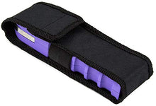 Load image into Gallery viewer, POLICE Stun Gun 928 - Max Voltage Heavy Duty Rechargeable with Siren Alarm LED Flashlight, Purple
