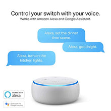 Load image into Gallery viewer, Kasa Smart Light Switch by TP-Link, Single Pole, Needs Neutral Wire, 2.4Ghz WiFi Light Switch Works with Alexa and Google Assistant, UL Certified, 1-Pack (HS200), White
