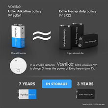 Load image into Gallery viewer, VONIKO Alkaline 9V Battery 4 Pack &amp; AAA 24 Pack Triple A Battery- Ultra Long Lasting
