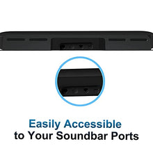 Load image into Gallery viewer, notiela Soundbar Wall Mount for Sonos Beam and Soundbar Mount for Sonos Beam Sound Bar Mount Under or Above TV, Mounting Brackets for Sonos Beam Gen 1, Gen 2
