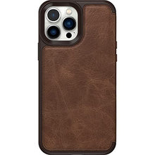 Load image into Gallery viewer, OTTERBOX STRADA FOLIO SERIES Case for iPhone 13 Pro Max &amp; iPhone 12 Pro Max - Retail Packaging - ESPRESSO

