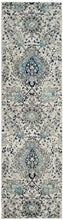 Load image into Gallery viewer, Safavieh Madison Collection MAD600C Bohemian Chic Glam Paisley Runner, 2&#39; 3&quot; x 6&#39;, Cream/Light Grey
