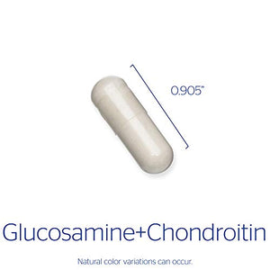 Pure Encapsulations - Glucosamine + Chondroitin with MSM - Healthy Cartilage Strength and Resilience - 120 Capsules