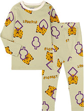 Load image into Gallery viewer, MOLLIMELLI FRIENDS 2T~15Y Longsleeve Clothingsets Toddlers' Babies' Kids' Girls' Boys' Cotton100% Animal Pattern Clothes
