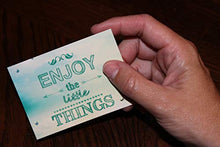 Load image into Gallery viewer, Inspirational &amp; Motivational Mini Color Note Cards flat 2.5 x 3.5 set of 50
