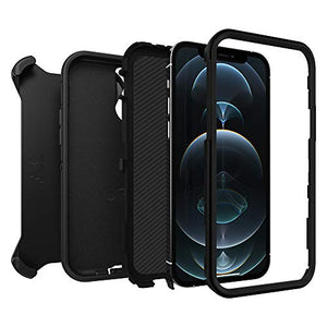 OtterBox Defender Series SCREENLESS Edition Case for iPhone 12 & iPhone 12 Pro - Black (77-65901)