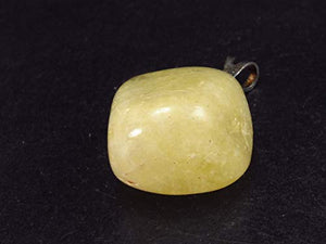 Agni Gold Danburite Silver Pendant From Tanzania - 1.1"