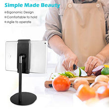 Load image into Gallery viewer, EICAUS Cell Phone Holder＆Tablet Stand for Desk, 360 ̐ Rotating, Compatible with 5.5’’ to 11’’Screen Phones, iPad, Kindle, ipad ＆ iPhone Stands and Holders, Adjustable Phone Holder from 5.5’’ to 8.5’’
