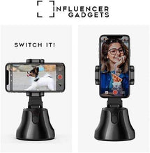Load image into Gallery viewer, Selfie Stick,Cature 360°Camera Men Selfie Mount Auto Countdown Compatible with All iPhone and Android Phone .Prosvet 360°Rotation Auto Face&amp;Object Tracking Smart Shooting Camera Phone Mount,¡­
