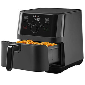 Instant Vortex 5.7 Quart Air Fryer, Customizable Smart Cooking Programs, Digital Touchscreen and Non-Stick Air Fryer Basket, Black
