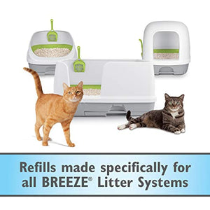 Purina Tidy Cats Cat Litter Box Accessories, BREEZE Refill Litter Pellets & Cat Pads Multi Cat Litter - 7.91 lb. Box