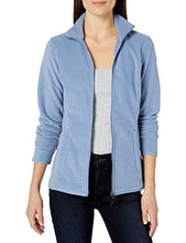 Load image into Gallery viewer, Amazon Essentials Women&#39;s Classic Fit Long-Sleeve Full-Zip Polar Soft Fleece Jacket, Cornflower Blue, Medium
