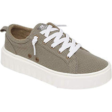 Load image into Gallery viewer, Roxy Women&#39;s Sheilahh Slip On Platform Sneaker Shoe, Olive , 9 medium US
