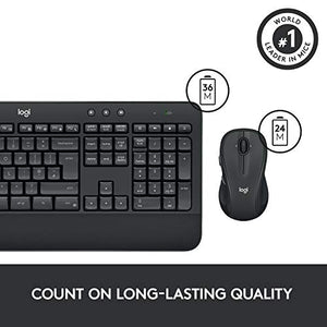 Logitech MK545 Advanced Wireless Keyboard and Mouse Combo