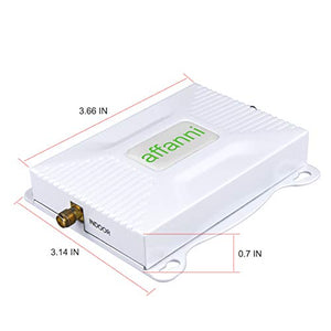 AT&T Cell Phone Signal Booster Amplifier 4G LTE Band12/17 700Mhz US Cellular T-Mobile AT&T Cell Phone Booster ATT Cell Signal Booster Mobile Signal Booster with Antennas Kit for Home Boost Data+Voice