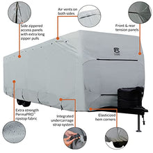 Load image into Gallery viewer, Classic Accessories PermaPRO Lightweight Ripstop and Water Repellent Cover, for 24' - 27' Travel Trailers, 80-137-171001-00

