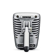 Load image into Gallery viewer, Shure MV51 Digital Large-Diaphragm Condenser Microphone with USB, Lightning and USB-C Cables - 5 DSP Preset Modes (Speech, Singing, Flat, Acoustic Instrument, Loud)
