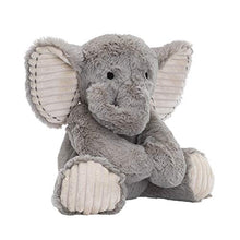 Load image into Gallery viewer, Lambs &amp; Ivy Jungle Safari Gray Plush Elephant Stuffed Animal Toy - Jett
