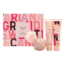 Load image into Gallery viewer, Ariana Grande Sweet Like Candy By Ariana Grande 3 Piece Gift Set - 3.4 Oz Eau De Parfum Spray, 3.4 Oz Body Souffle, 3.4 , pink
