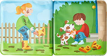 Load image into Gallery viewer, HABA Paul &amp; Pia - Magic Bath Book - Wipe with Warm Water and the "Muddy" Pages Come Clean
