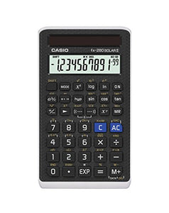 Casio Scientific Calculator Black, 3" W x 5" H, 2.25 (FX-260 SOLARII-S-IH)