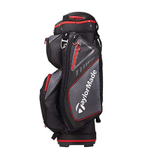 Load image into Gallery viewer, TaylorMade 2019 Golf Select Cart Bag, Black/Red
