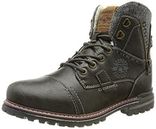 Load image into Gallery viewer, Dockers by Gerli Men's 43jk107 Combat Boots, Grey (Dunkelgrau 220), 10 UK
