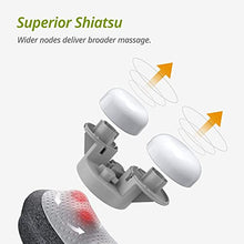 Load image into Gallery viewer, Mynt Cordless Neck Back Massager, Shiatsu Rechargeable Massage Pillow with Heat-3D Deep Kneading, Use Unplugged, iF Design Award Winner
