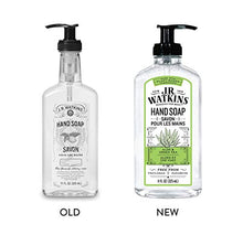 Load image into Gallery viewer, J.R. Watkins Gel Hand Soap, Scented Liquid Hand Wash for Bathroom or?Kitchen, USA Made and Cruelty Free, 11 fl oz, Aloe &amp; Green Tea, 6 Pack
