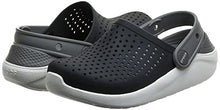 Load image into Gallery viewer, Crocs Kids' LiteRide Clog , Black/White, 7 Toddler
