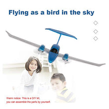 Load image into Gallery viewer, Cigooxm GD006 DA62 2.4G 2CH Remote Control Diamond Aircraft RC Airplane 550mm Wingspan Foam Hand Throwing Glider Drone DIY Kit for Kids Beginners
