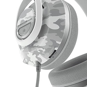 Turtle Beach Recon 500 Multiplatform Gaming Headset for Xbox Series X, Xbox Series S, Xbox One, PS5, PS4, PlayStation, Nintendo Switch, Mobile, & PC with 3.5mm - 60mm Dual Drivers, Memory Foam - White