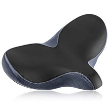 Load image into Gallery viewer, YLG Oversized Comfort Bike Seat Comfortable Replacement Bike Saddle Memory Foam Soft Bike Saddle Waterproof Universal Fit Bicycle Seat for Women Men (a-Outdoor Bike Seat)
